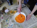 mixing color