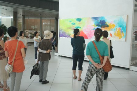 mixing color