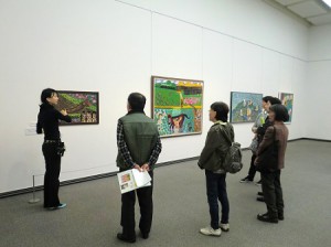 FORUM PRESSレポーター「塔本シスコ展　こどもの心をもったおばあちゃん画家」