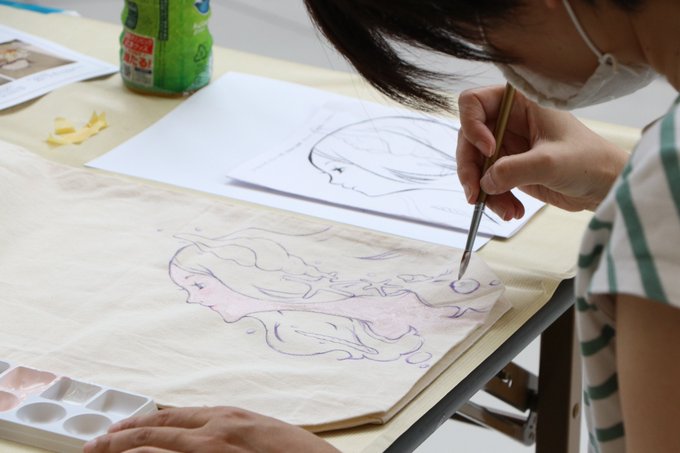 みんなの美術部【コミックイラスト】Vol.6<BR>三輪布巳子先生の「オリジナルキャラクターのトートバッグを作ろう！」